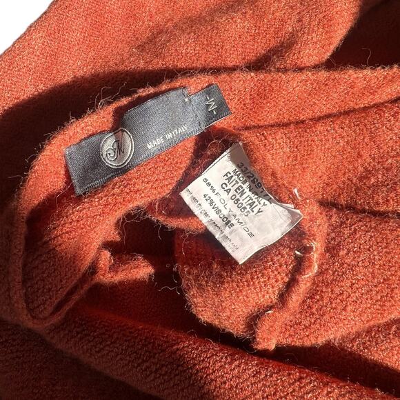 M Made in Italy orange long sleeve sweater - Picture 6 of 7